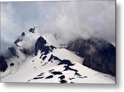 Mt. Hood Metal Print featuring the photograph Mt. Hood by Matt Hanson