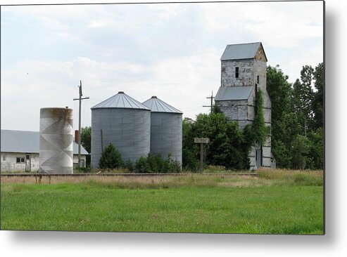 Silos Metal Print featuring the photograph The Other Detroit by Keith Stokes
