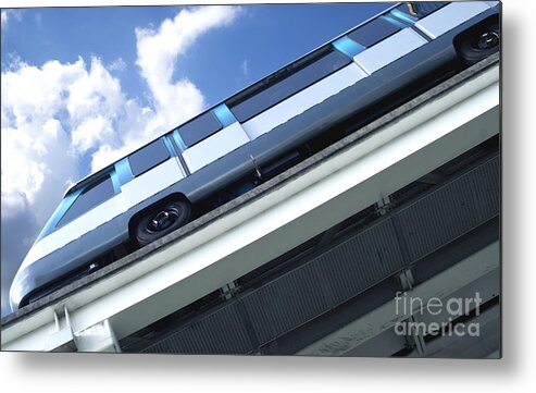 Miami Metal Print featuring the photograph Train by Blink Images