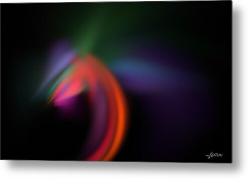 Abstract Art Metal Print featuring the digital art What if... by Maciek Froncisz