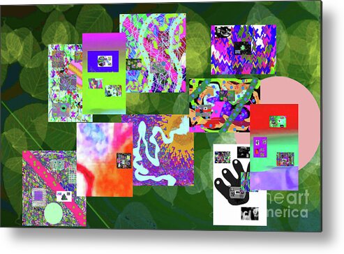 Walter Paul Bebirian Metal Print featuring the digital art 7-5-2015dabcdefghijklmnopqrtuvwxyzabcdefgh by Walter Paul Bebirian