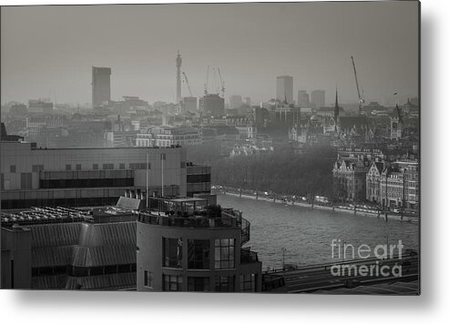 London Metal Print featuring the photograph A View of London by Perry Rodriguez