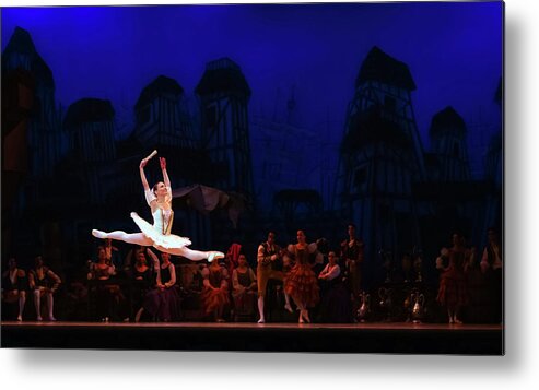 Don Quixote Metal Print featuring the photograph Ballet Performance of Don Quixote by Mountain Dreams