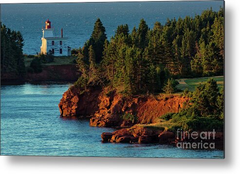 Blockhouse Point Metal Print featuring the photograph Blockhouse Point Lighthouse by Doug Sturgess