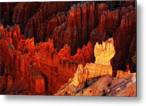 Bryce Canyon Scenic Metal Print featuring the photograph Bryce Canyon Sunrise by Bob Coates