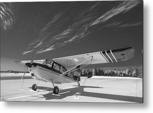 Aircraft Metal Print featuring the photograph Citabria on the Ramp by Phil And Karen Rispin