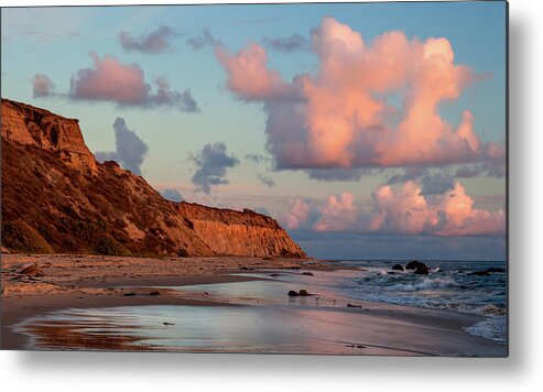 Newport Beach Metal Print featuring the photograph Crystal Cove Reflections by Cliff Wassmann
