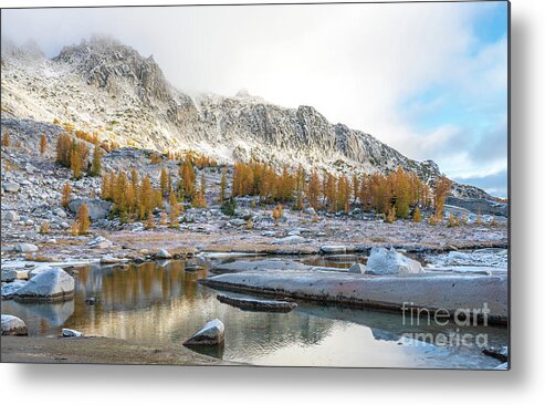Enchantments Metal Print featuring the photograph Enchantments Natures Fall Colors Palette by Mike Reid