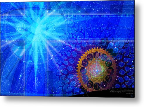 Faith Metal Print featuring the digital art Faith by Kenneth Armand Johnson