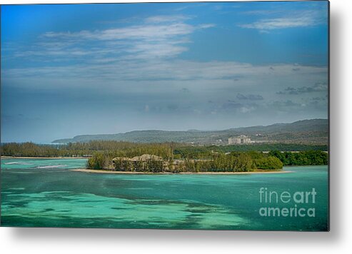 Sea Metal Print featuring the photograph Falmouth Jamaica by Judy Hall-Folde