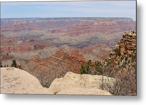 Grand Canyon Metal Print featuring the photograph Grand Canyon - 13 by Christy Pooschke