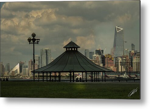 Midtown Manhattan Metal Print featuring the photograph Away from it All by Leon deVose