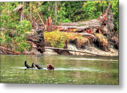 Bella Coola Metal Print featuring the photograph Root Bear Float by Michael Scott