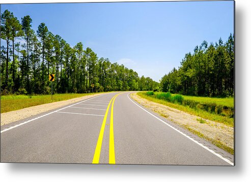 Alabama Metal Print featuring the photograph Rural Highway by Raul Rodriguez