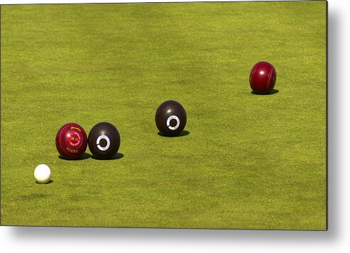 Bowls Metal Print featuring the photograph So Close by Hazy Apple