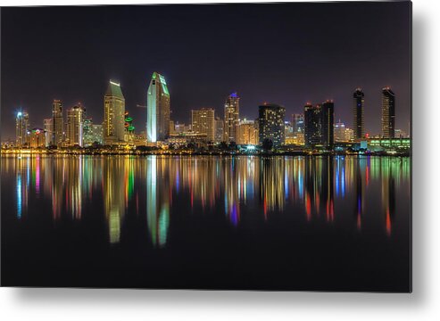 City Metal Print featuring the photograph Sounds Of The City by Jonathan Nguyen