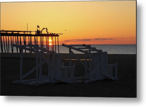 Sun Metal Print featuring the photograph Sunrise and Summer Coming by Robert Banach