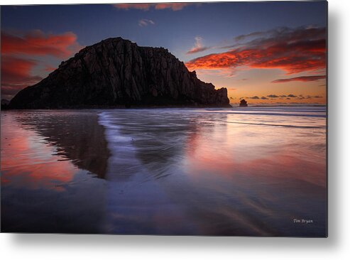 Central Coast Metal Print featuring the photograph The Calm Returns by Tim Bryan
