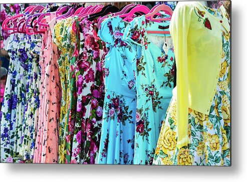 1940s Metal Print featuring the photograph Vintage Dresses by Tim Gainey