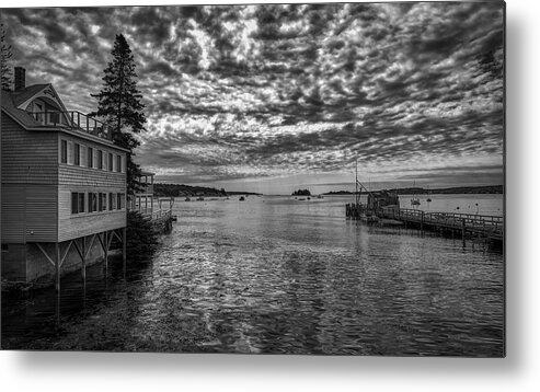 Boothbay Harbor Metal Print featuring the photograph Boothbay Harbor, Maine #1 by Mountain Dreams