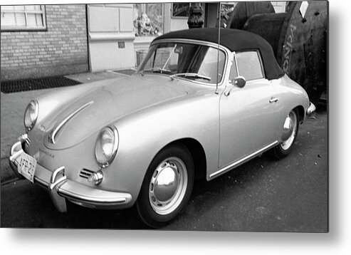 1950-1959 Metal Print featuring the photograph Vintage Porsche #1 by George Marks