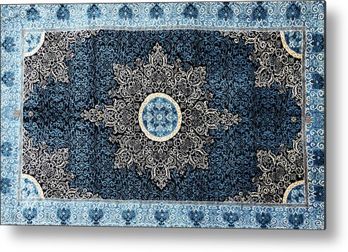 Cappadocia Metal Print featuring the photograph Finely woven silk carpets #2 by Steve Estvanik