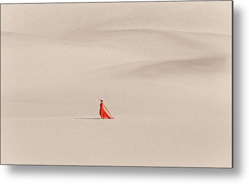 Death-valley Metal Print featuring the photograph Desert Princess by Dianne Mao