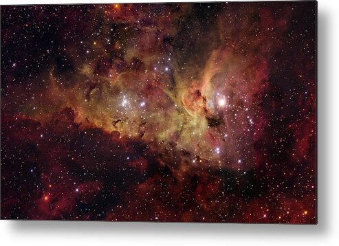 Outdoors Metal Print featuring the photograph Eta Carinae Is A Colorful Southern by Stocktrek Images