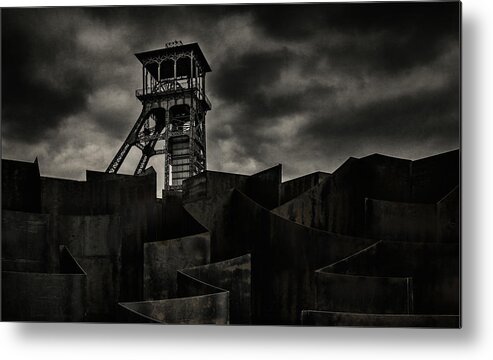 Moody Metal Print featuring the photograph Faded Glory by Gilbert Claes