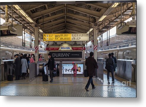 Tokyo Metal Print featuring the photograph Tokyo to Kyoto Bullet Train, Japan 2 by Perry Rodriguez