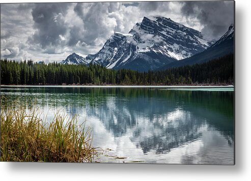 Love Metal Print featuring the photograph Waterfowl Lake by Gary Migues