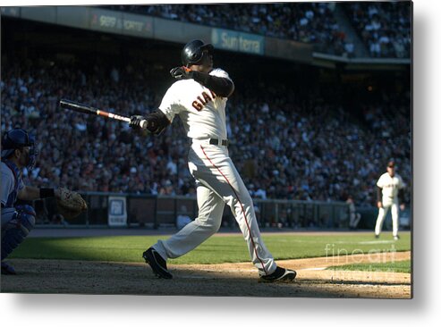 California Metal Print featuring the photograph Barry Bonds #7 by Kirby Lee