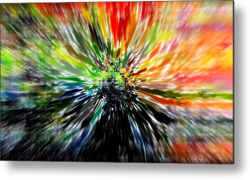 Bright Metal Print featuring the digital art Already Ready by Andy Rhodes