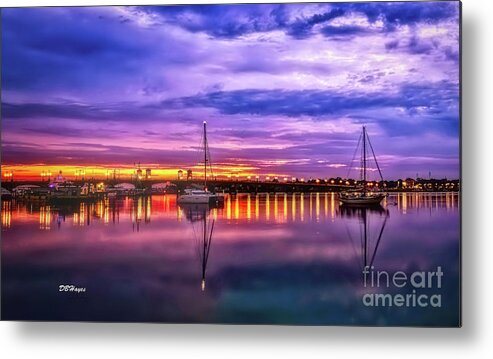 Bridges Metal Print featuring the photograph Bridge Of Lions by DB Hayes