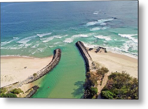 Kingscliff Metal Print featuring the photograph Kingscliff Creek by Andre Petrov