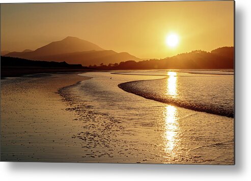 Donegal Metal Print featuring the photograph Late Winter Sunset - Downings, Donegal by John Soffe