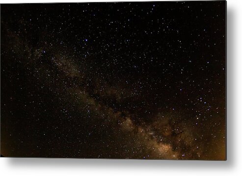 Milky Way Metal Print featuring the photograph Milky Way over Amboy by Dan Norton