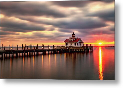 Sunrise Metal Print featuring the photograph Morning has Arrived by C Renee Martin