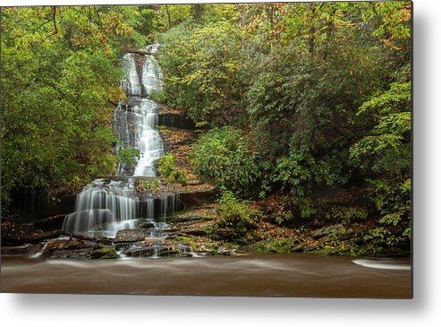 Tom Branch Falls Metal Print featuring the photograph Tom Branch Falls, Great Smoky Mountains National Park by Doug McPherson