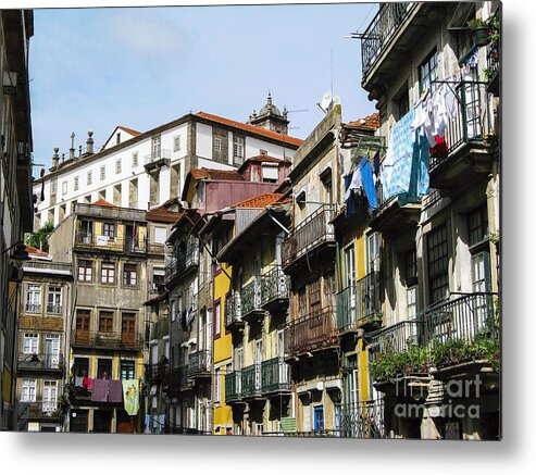 Cityscape Metal Print featuring the photograph Douro River Valley #2 by Arlene Carmel