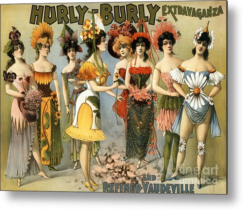 Entertainment Metal Print featuring the photograph Hurly-burly Extravaganza #2 by Photo Researchers