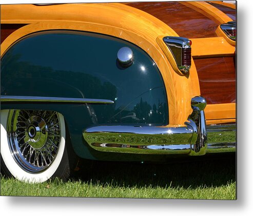 Station Metal Print featuring the photograph Woodie #2 by Dean Ferreira