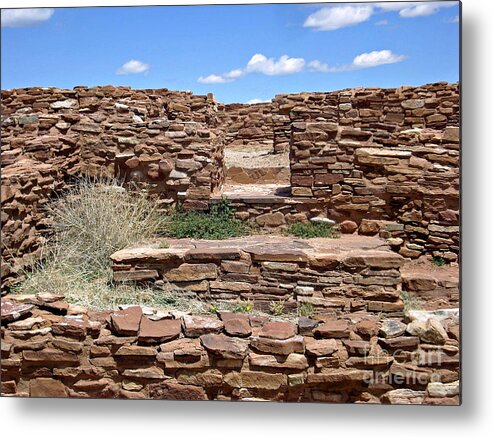 Ruins Metal Print featuring the photograph Abo Ruin 1 by Birgit Seeger-Brooks