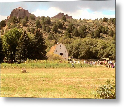Rock Ledge Ranch Metal Print featuring the photograph Autumn at the Ranch by Cristophers Dream Artistry