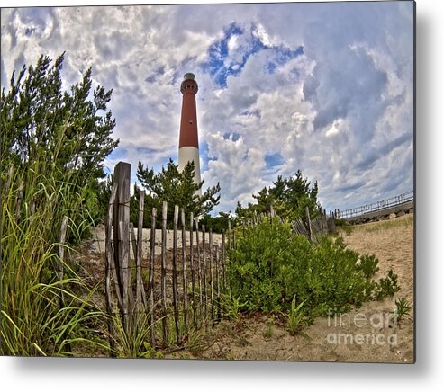 Lbi Metal Print featuring the photograph Beach View of Barney by Mark Miller