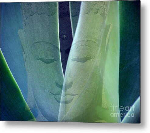 Buddha Metal Print featuring the photograph Buddha Empowerment by Valerie Freeman