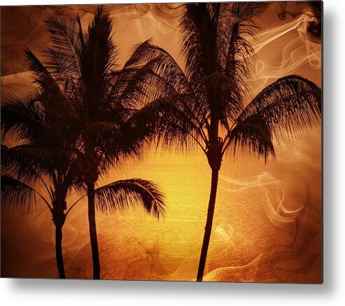 Landscape Metal Print featuring the photograph Carmel sunset by Athala Bruckner