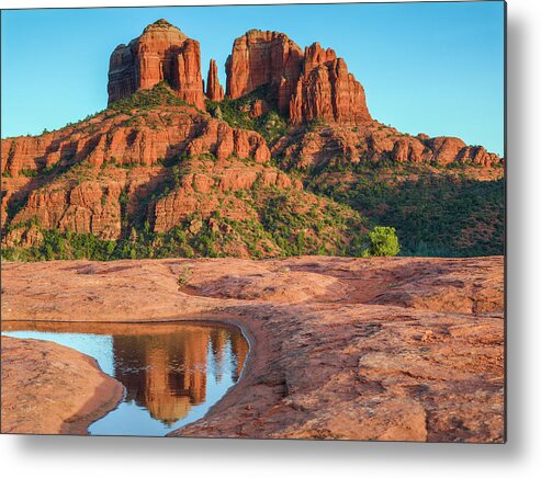 Scenics Metal Print featuring the photograph Cathedral Rock Sedona Arizona by Dougberry