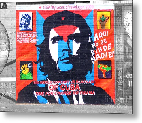 Che Metal Print featuring the photograph Che Guevara by Nina Ficur Feenan