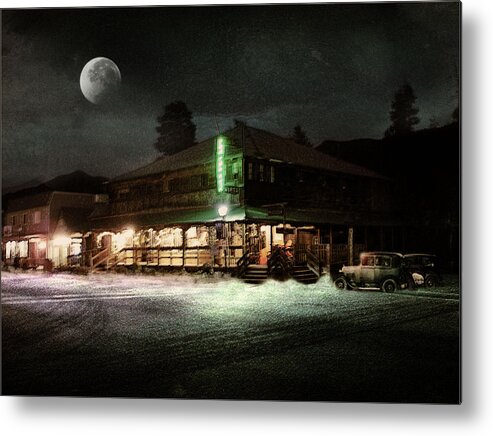 Christmas Metal Print featuring the photograph Christmas in Grand Lake Colorado by John Anderson
